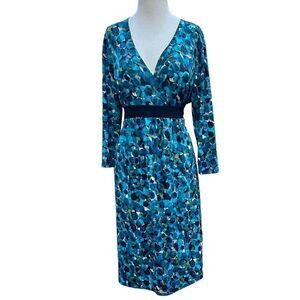 Motherhood Maternity Women's Size XL Multi-Colored 3/4 Sleeve Dress